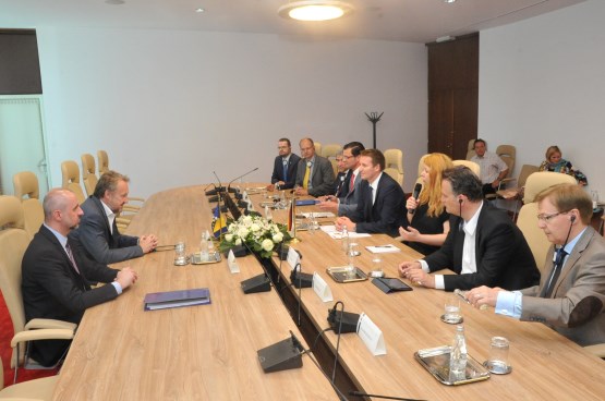 Predsjedavajući Doma naroda Parlamentarne skupštine BiH Bakir Izetbegović primio delegaciju parlamentaraca i pravnih eksperata iz Njemačke